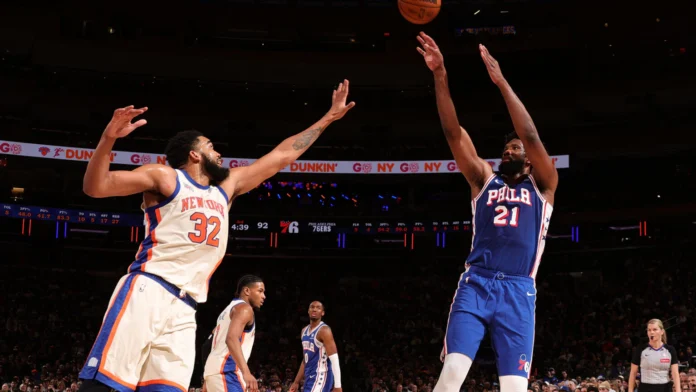 Knicks y 76ers en playoffs de la NBA