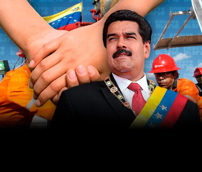 Maduro llama a la unión de trabajadores.