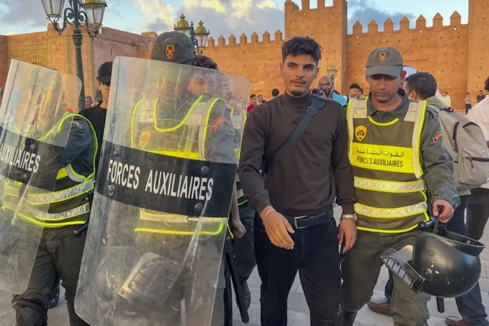Disturbios en partido de fútbol en Marruecos