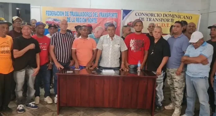 Choferes del Cibao Norte exigen promesas cumplidas