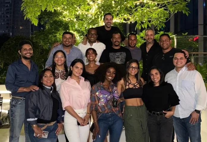 Empresarios dominicanos en Feria de Cantón.