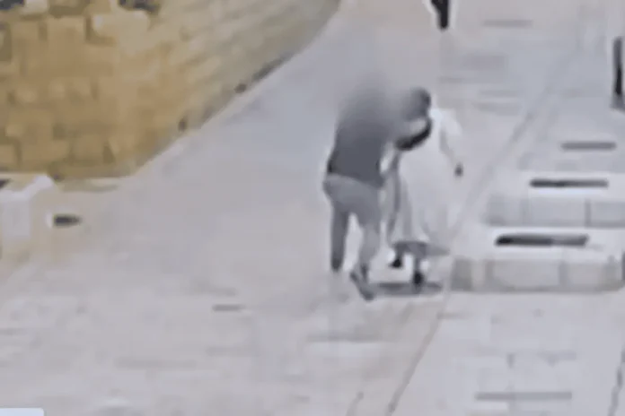 Monja francesa agredida en Jerusalén.