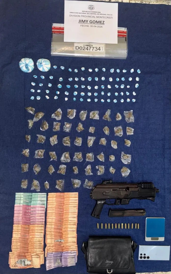 Arresto de red de microtráfico en Montecristi