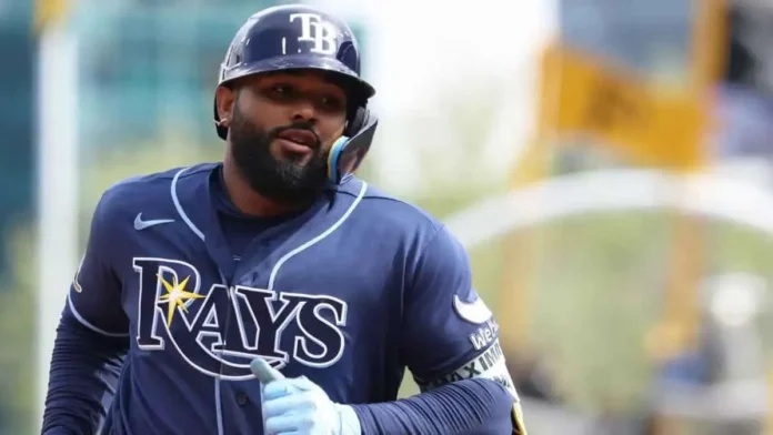 Junior Caminero conecta jonrón para los Rays