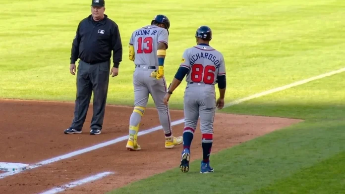 Ronald Acuña Jr. en lista de lesionados.