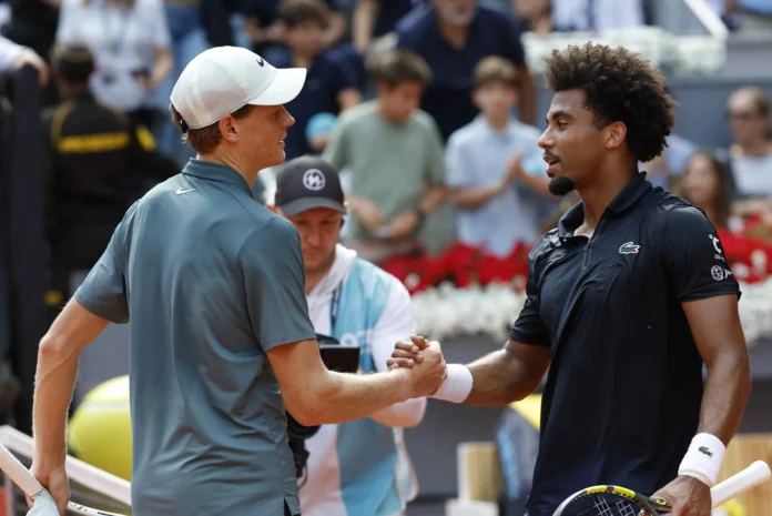 Sinner y Zverev en la final de Madrid