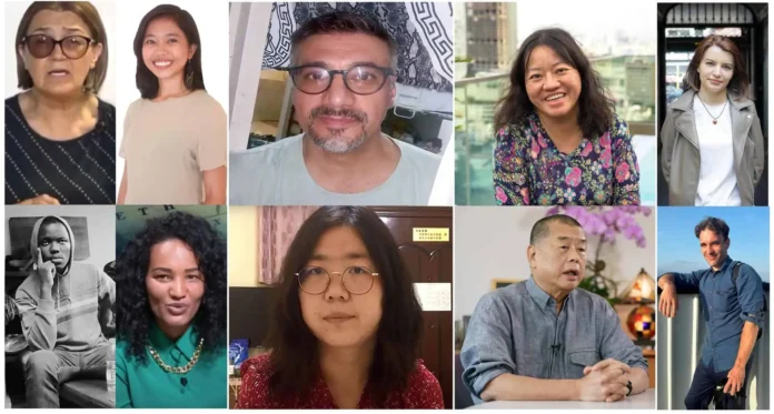 Periodistas perseguidos en Irán y China.