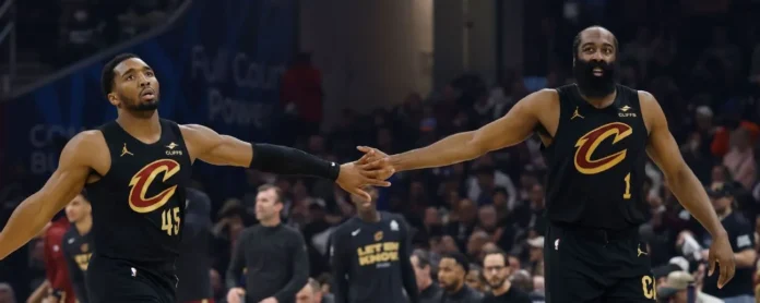 Cleveland Cavaliers celebran victoria en playoffs