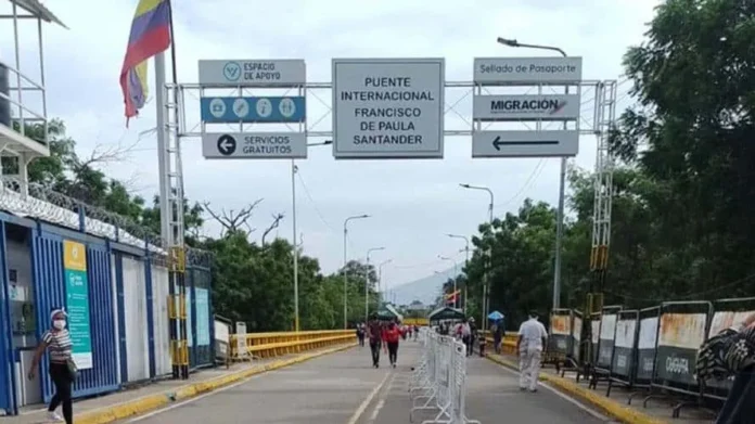 Cierre del puente fronterizo Venezuela-Colombia.